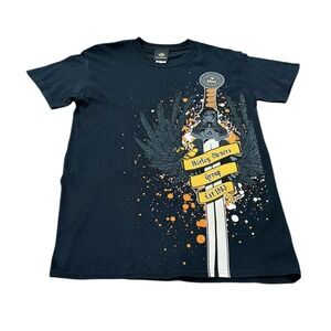 Harley Davidson‎ Owners Group Riding Club HOG Mens Tshirt Small Black Sword NWOT